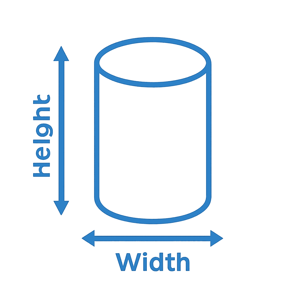 Dimensions to Weight Calculator for parcel and shipping weight estimation