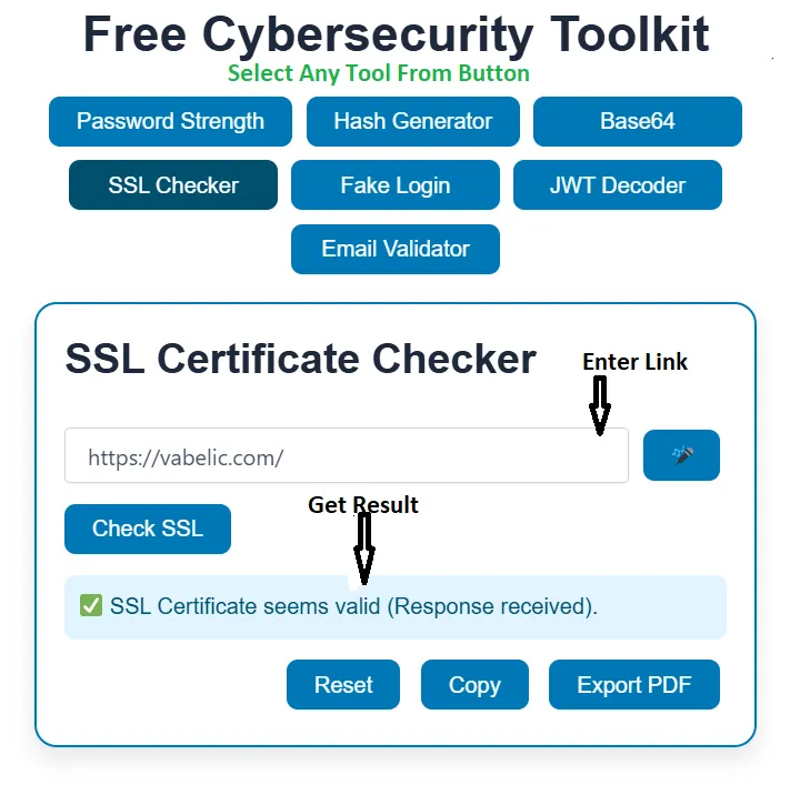 Free Cybersecurity Toolkit for online security protection
